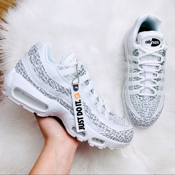 nike air max 95 just do it white